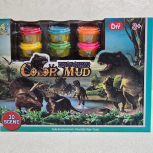 Color Mud Dinosaurs