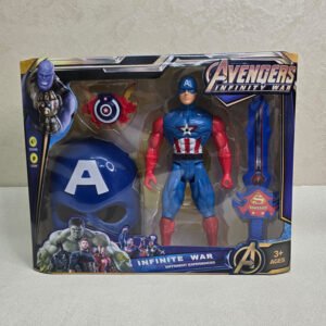Φιγούρα και Μάσκα Captain American