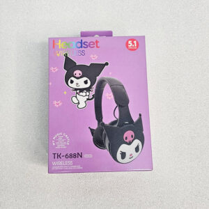 Ακουστικά Kuromi μαύρα