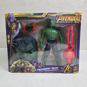 Φιγούρα και Μάσκα Hulk